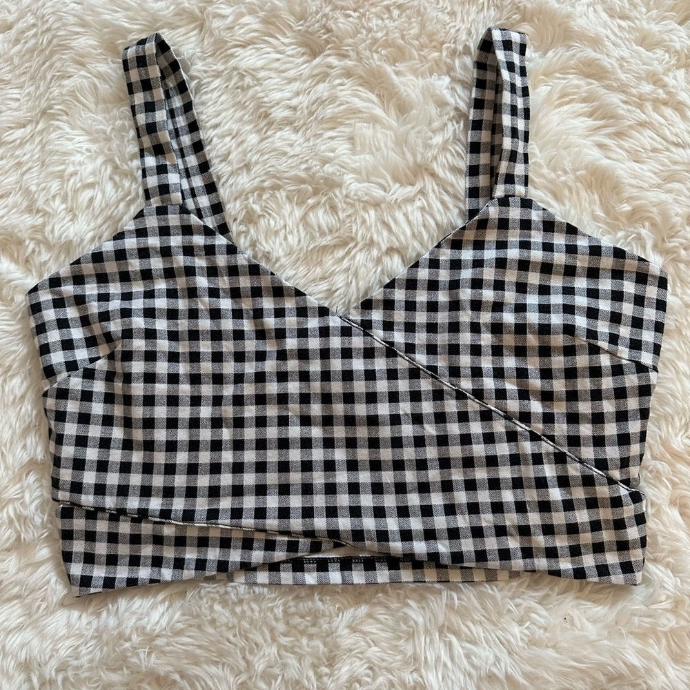 Charlotte Russe Checkered Tank